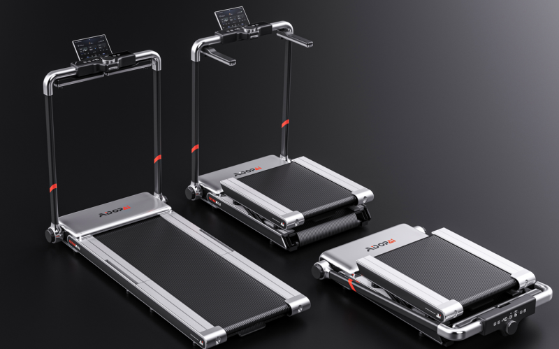 家用跑步机选对了才不闲置！ 爱动派双跑板自动折叠跑步机，让运动从 “凑活” 变 “悦用”